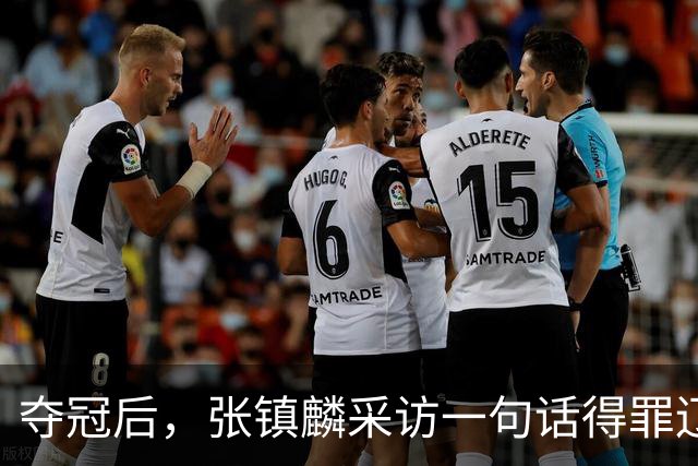 夺冠后，张镇麟采访一句话得罪辽宁！辽蜜：有本事到四川证明价值
